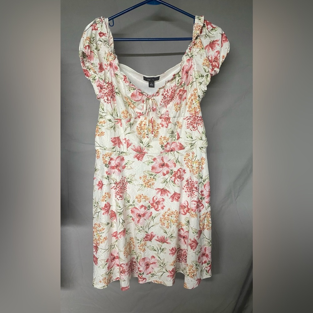 BCX Floral Short Dress